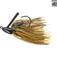Green Pumpkin Boo Jig Fishing Lure with Weed Guard for Big Catch Success