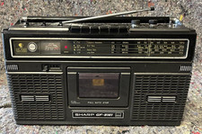 SHARP RADIORECORDER GF 8181 - VINTAGE- SELTEN
