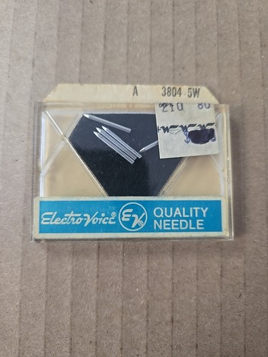 NOS Electro Voice EV 3804-5W  5ea Sapphire Phonograph Needle - Picture 1 of 3