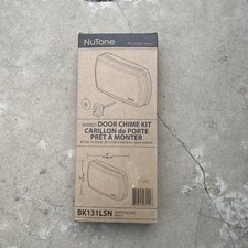 NUTONE WIRED DOOR CHIME KIT IN WHITE : BK131LSN