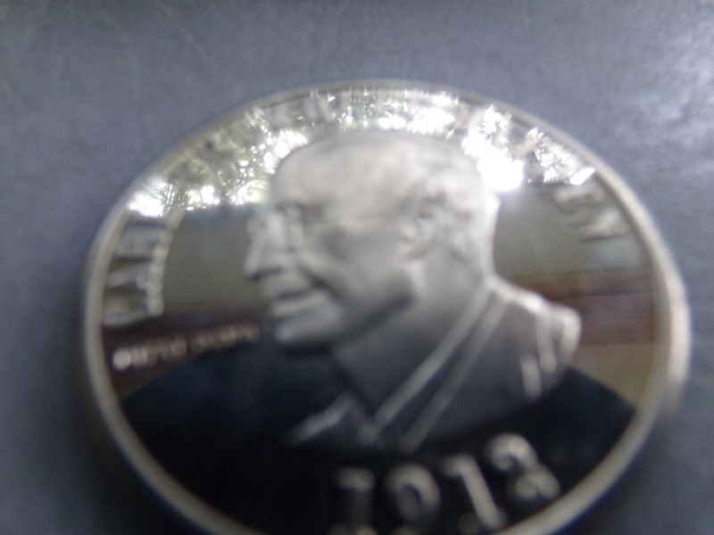 1912 Carl Trumbull Hayden State of Arizona Capitol  Medal 