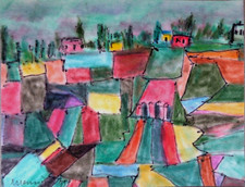 Albert Hennig, Bauhaus Dessau, Pastel 95, GDR Art from Leipzig and Zwickau.