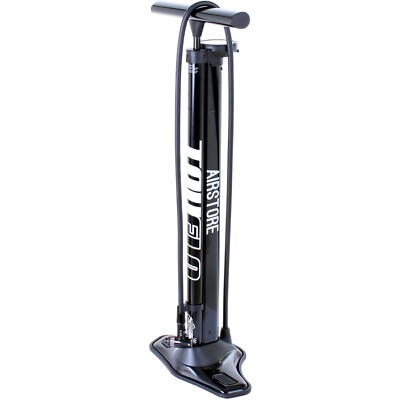 Truflo Airstore Kettenpumpe mit Zusatzspeicherzylinder für Tubeless Reifen schwarz