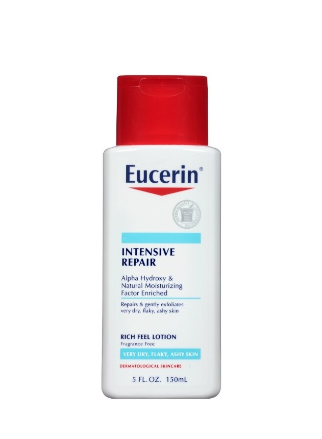 Eucerin Intensive Repair Lotion For Very Dry & Flaky Skin Fragrance Free 5 Ounce