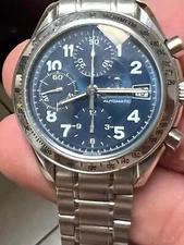 OMEGA Speedmaster 3513.82 - Blue Dial 39mm Limited Edition - No B/P
