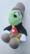 Disney Store JIMINY CRICKET Mini Bean Bag Plush From Pinocchio Jimmy w TAGS 8"