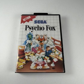 Psycho Fox Sega Master System SMS Complete in Box CIB