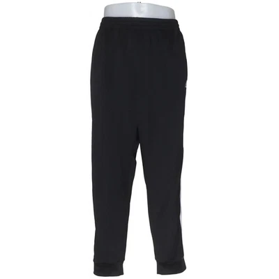 Adidas, pantalon de sport, taille : 2XL, noir/blanc, polyester, rayures, homm... - Photo 1/4
