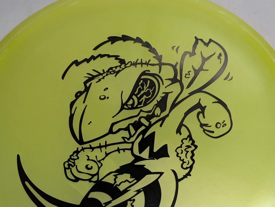Discraft Big-Z Zombie Midrange Disc Golf 168g Yellow Pearly Big Bee Zombee - Image 3 of 4