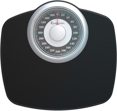 A25T Scales for Body Weight - Up to 400 LB - 5.3'' Dial on 12.4'' x 10.2'' Platform