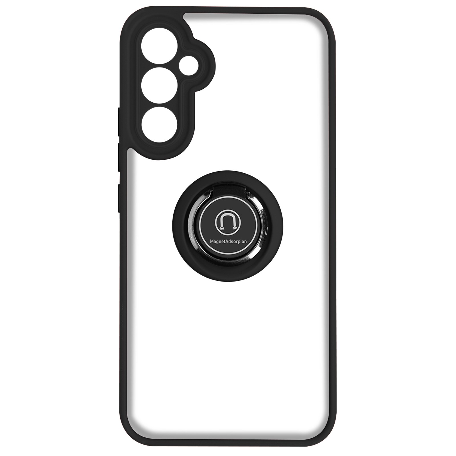 Coque Galaxy A34 5G antichoc avec béquille et anneau magnétique