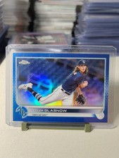 2022 Topps Chrome - Tyler Glasnow  Blue Refractor /150, Tampa Bay Rays, Mlb