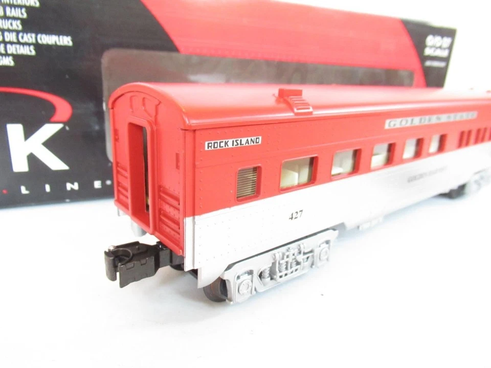 ВИНТАЖНЫЙ K-LINE ПОЕЗДА - K4532-04271C KCC ЗОЛОТОЙ ГОСУДАРСТВО ОБТЕКАЕМЫЙ ВАГОН-РЕСТОРАН H1W - Изображение 3 из 4