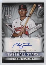 2022 Topps Update Baseball Stars Black 190/199 Richie Palacios #BSA-RP Auto 0yr8