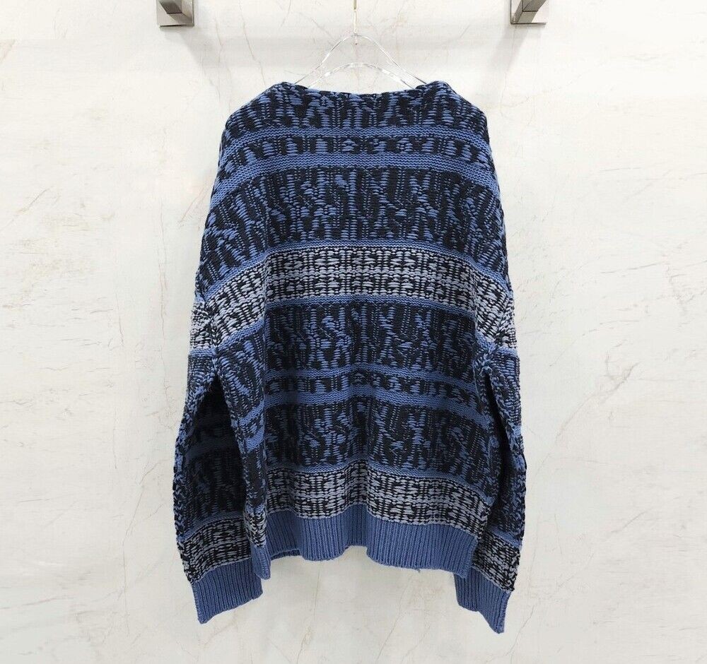 Givenchy Patchwork Effect Wool Over Knee Knit Jum… - image 2