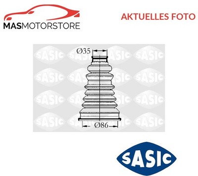 ACHSMANSCHETTE ANTRIEBSWELLE SASIC 4003432 I FÜR RENAULT MEGANE I,SUPER 5