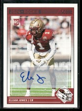 2024 Score #377 Elijah Jones Rookie Signatures