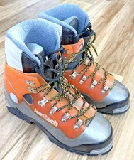 Koflach Degre Mountaineering Boots Arctic System Vibram US 9 EU 8.5 Orange Gray