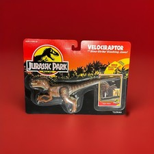 Kenner Jurassic Park Velociraptor 1993 "Raptor" con mandíbulas cortantes NUEVO acabado perfecto