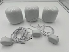 Google Nest Pro Wi-Fi Model G6ZUC Pack 3 Wi-Fi 6E Router U1415