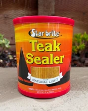 Star Brite Teak Sealer, 1 quart, (32 oz ),  Natural Light, New, Never opened