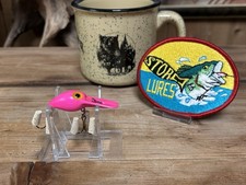 Vintage Storm Pre Rapala Pee Wee Wart YV95 Steelhead Bass Fishing Lure