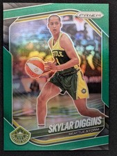 2025 Panini Prizm WNBA - Skylar Diggins-Smith #123 - Green Prizm Seattle Storm