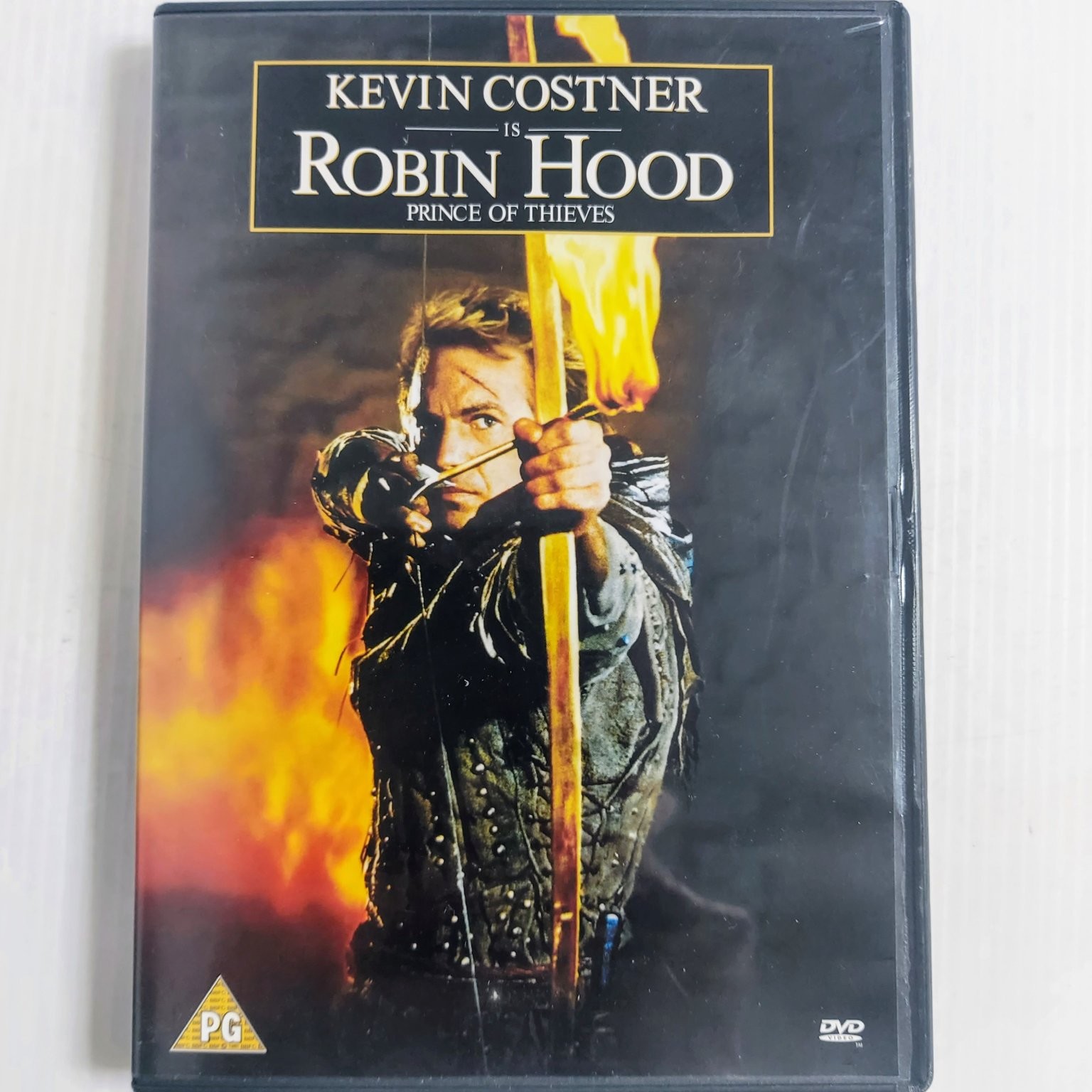Robin Hood Prince of Thieves DVD 1991 Kevin Costner Morgan Freeman Action