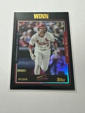 2025 Topps Archives - 2005 Topps Masyn Winn #249 Black Foilboard