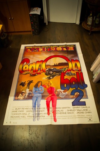 CANNONBALL RUN 2 (1984) - Original French Movie Poster – Large Fold