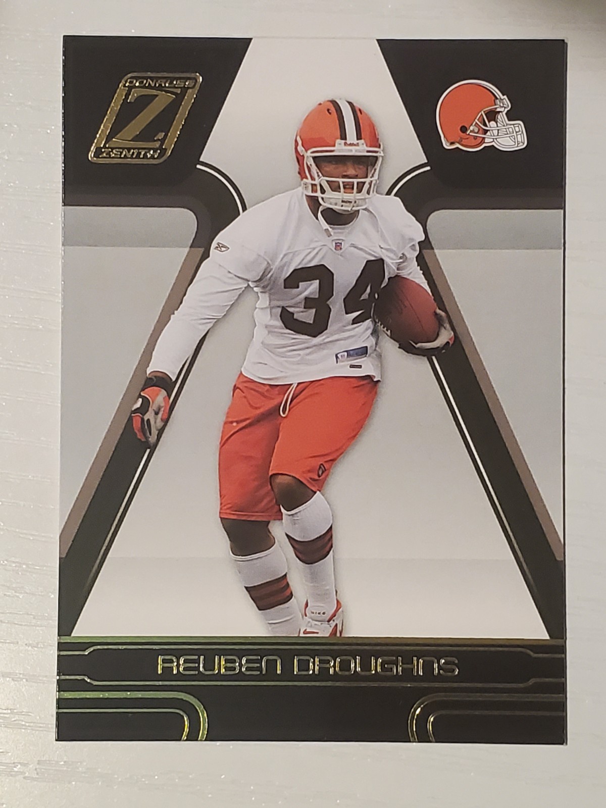 2005 Zenith #25 Reuben Droughns ~ Cleveland Browns