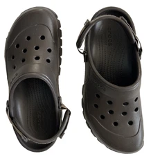 Crocs Classic All Terrain Clog Brown/Beige Size: Men 9 Women 11 Outdoor NWOT