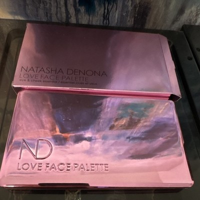 Natasha Denona Love Face Palette 8pc Eye Shadow Blush Highlighter Matte/Shimmer