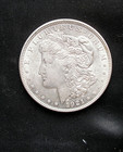 1921-P  $1 Morgan Silver Dollar   AU  circulated — photo 1