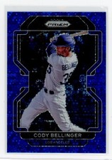 2022 Panini Prizm #232 Cody Bellinger Blue Donut Circles Prizm