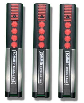 3 Stücke | 3x Sommer Garagentor-Fernbedienung 4 Tasten, 4020 TX03 868-4
