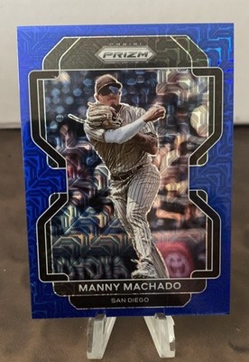 2022 Panini Prizm - Tier II Manny Machado #178 Blue Mojo Prizm /199