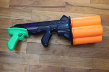 NERF Ballzooka Air Gun Blaster 12 Balls Kenner Rapid Fire Vintage