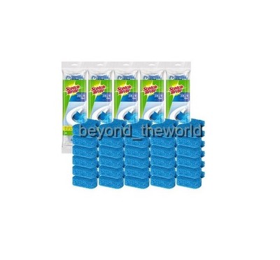 3M Scotch Brite Clean Stick Refill 30ea/Disposable Toilet Bowl Cleaner Tracking 
