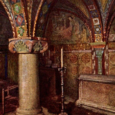 Vintage Card Chrome Eisenach Wartburg Palace Kemenate der Elisabeth Pierson 1912