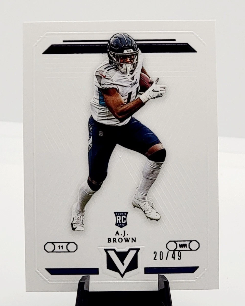 AJ Brown Panini Chronicles Vertex #V7 Purple