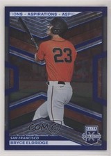 2023 Panini Elite Extra Edition Blue Aspirations 80/349 Bryce Eldridge #13 14ij