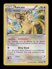 RATICATE RARE 88/122 MP POKEMON