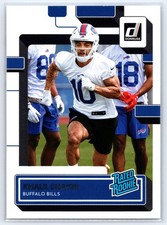 2022 Donruss #343 Khalil Shakir RC - Buffalo Bills
