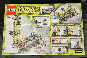 LEGO Power Miners Titanium Command Rig 8964 In 2009 New Retired