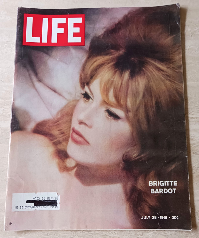 Life Magazine July 28, 1961 :  Brigitte Bardot, Latin America, vintage ads, more