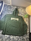 Dallas Stars MENS Size 2XL Fleece Pullover Hoodie Green WORN — photo 3