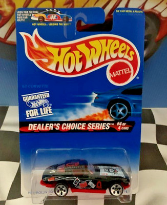 Hot Wheels 1997 Dealer's Choice 4/4 568 Split Window '63 Corvette BLACK 5DOT