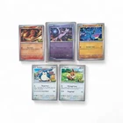 Limited Pokemon Indonesia Taro Promo Set Mewtwo Charmander Eevee Riolu Snorlax