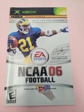 NCAA 06 Football Original Xbox Authentic Instruction Manual Booklet Only